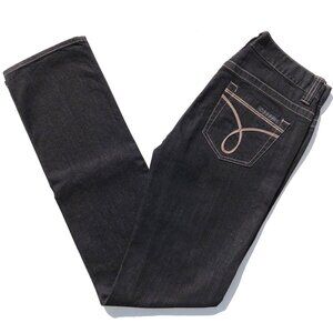 Calvin Klein Jeans women size 2 33 long inseam black Stretch Skinny WB97A75